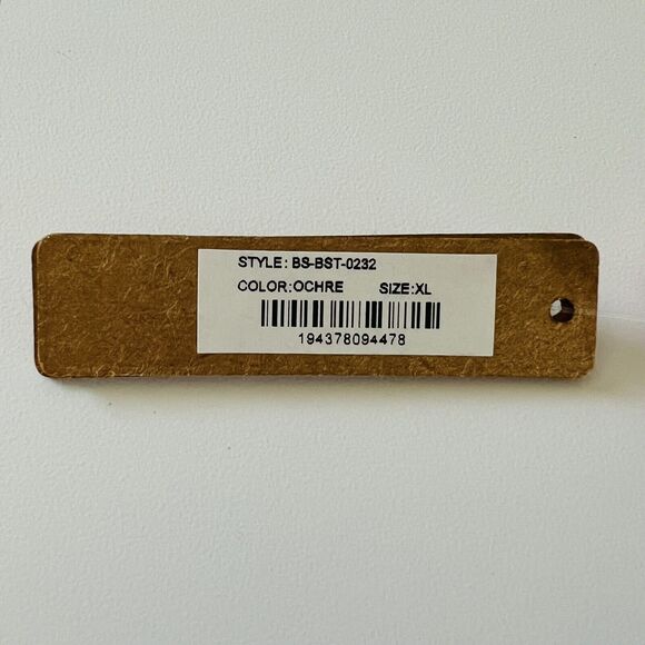 SKIMS Ochre Tan Beige Fits Everybody High Neck Bodysuit - XL - Picture 6 of 6